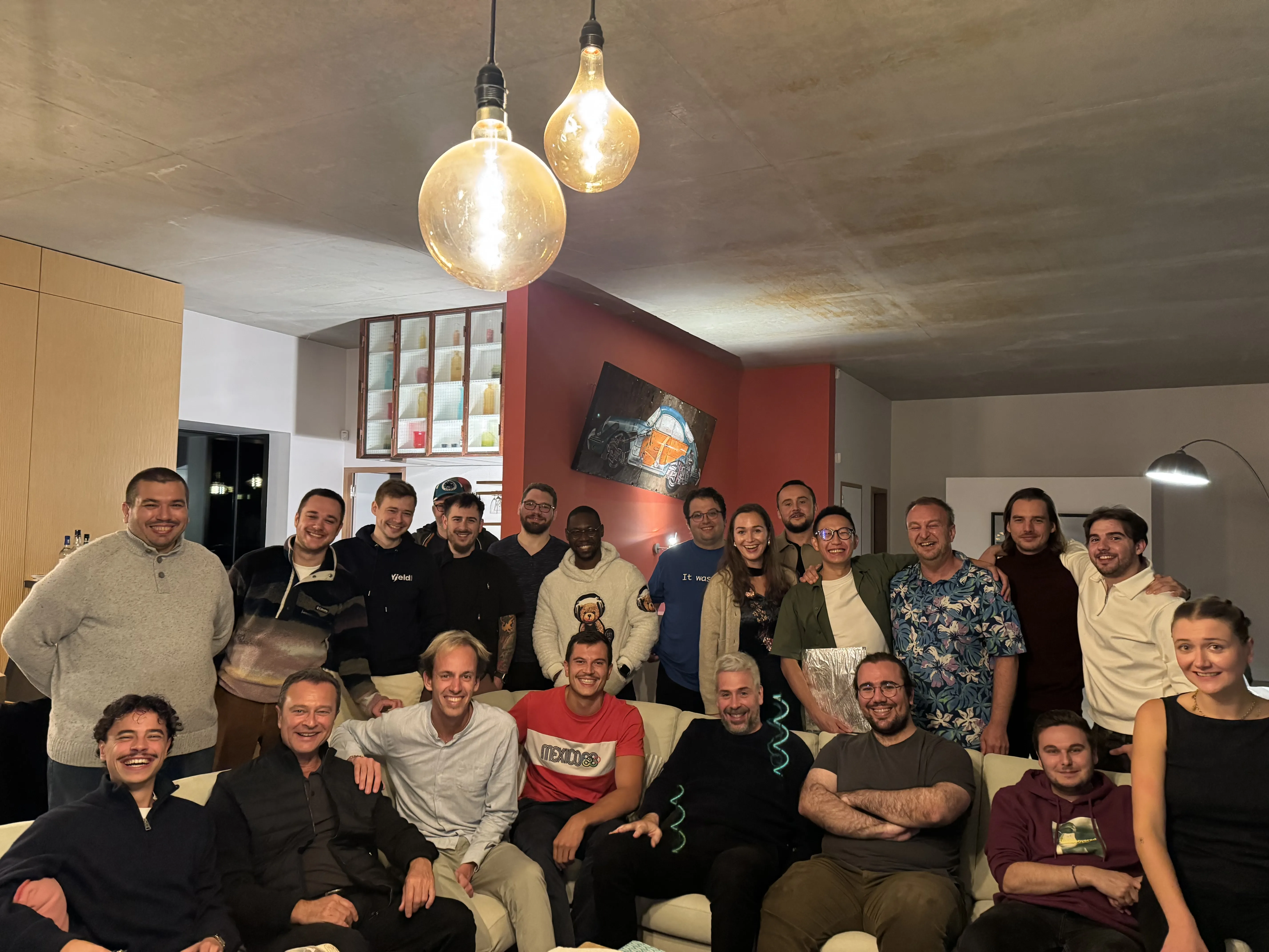 Équipe Yield Studio au complet